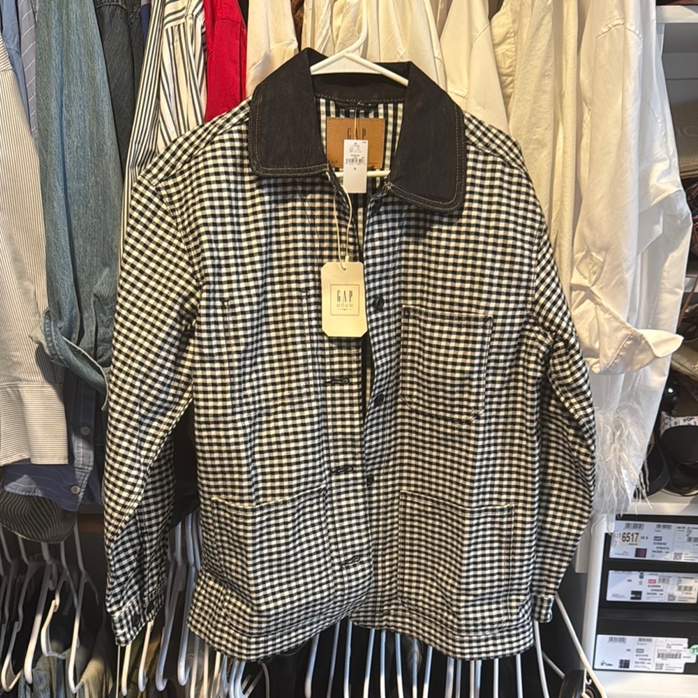 Gap X Doen gingham jacket